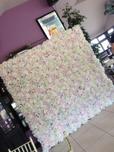 Flower wall hire cork